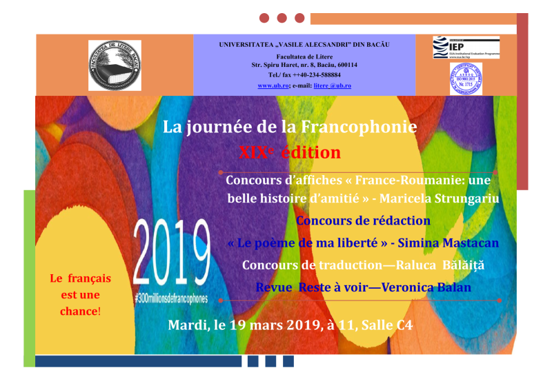 afis francofonie 2019
